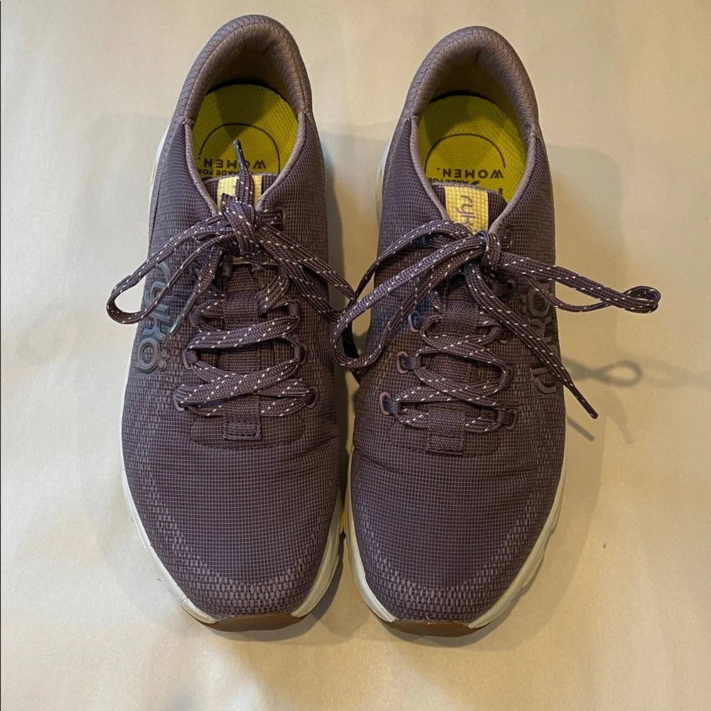 RYKA WOMENS DEVOTION X TR WALKING SNEAKER size 8M purple laced low top